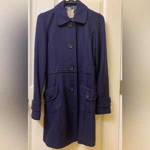 Women's Navy Blue Coat